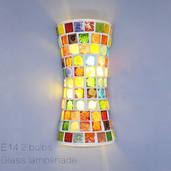 

wall lamps artpad led lighting indoors bohemia sconces retro, glass lamp vintage with shade for bedroom living room hallway