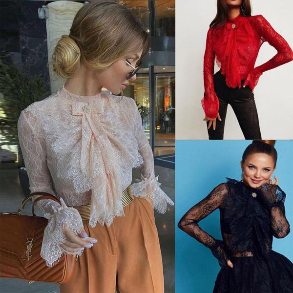

women's blouses & shirts hollow out long sleeve turtleneck drawstring ruched sweater vetement femme blusas mujer de moda 2021, White