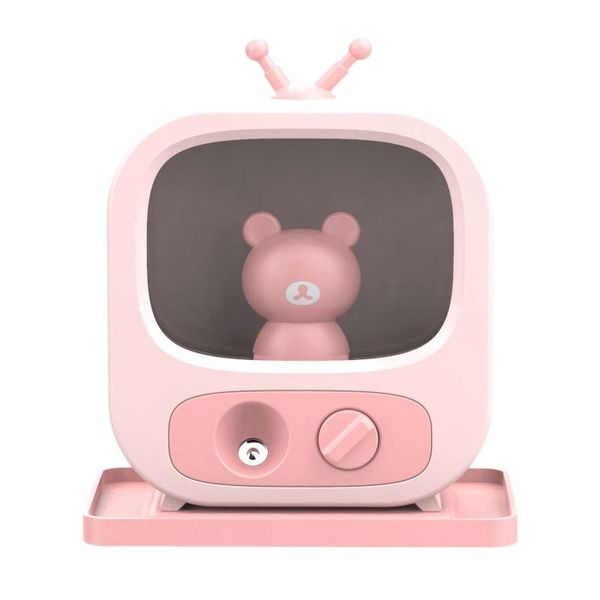 

humidifiers air humidifier mini portable usb cool mist night light purify silent for home bedroom office naughty bear
