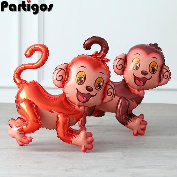 

party decoration animal balloon 1pcs 4d assemble monkey birthday baby shower child toy gift