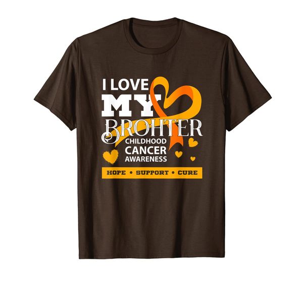 

Childhood Cancer Shirt Awareness Survivor Brother Support, Mainly pictures