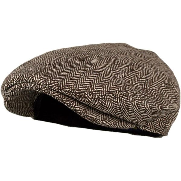 

wide brim hats vintage berets hat men retro sboy cap male sun visors herringbone flat caps england style summer outdoor cabbie, Blue;gray