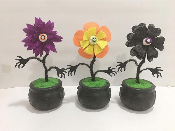 

decorative objects & figurines cannibal flower cloth art decoration scene creative home ornament festive atmosphere decorations room miniatu