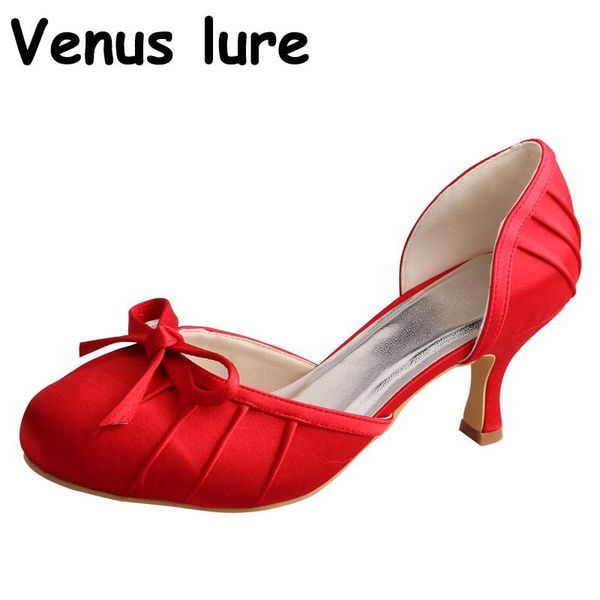 

dress shoes red round toe court d'orsay four weddings size 7 english, Black