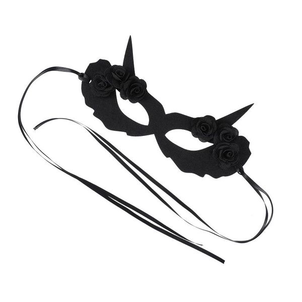 

garden decorations 1pc masquerade mask flower pretty half-face
