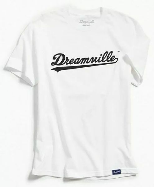 

j. cole dreamville t-shirt new white 100% authentic & official rare, White;black