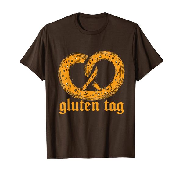 

gluten tag oktoberfest shirt funny beer drinking tee t-shirt, White;black
