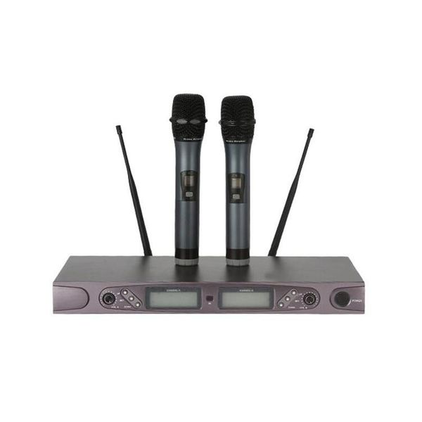 

professional uhf home karaok handheld microphone adjustable frequency stage singing performance wireless mic microphones