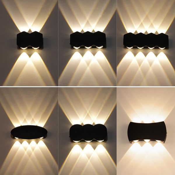 

wall lamp ip65 led waterproof garden lighting,modern home decor up down aluminum for bedroom bedside living room stair