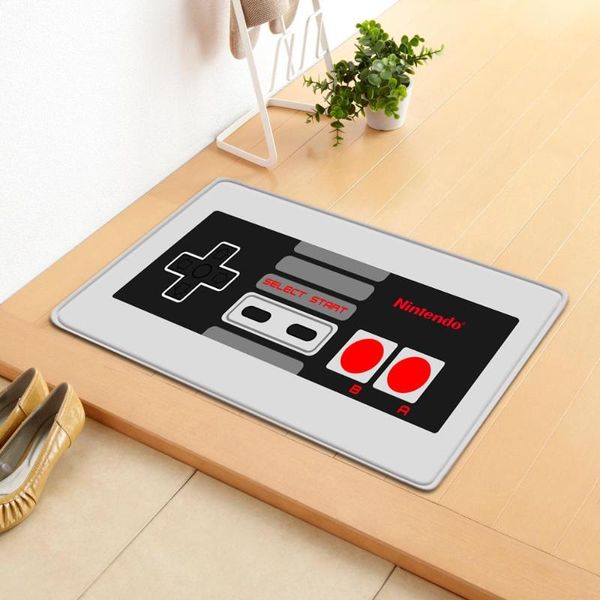 

anti-slip floor game console camera doormat for living room bath entrance mats kid child washable area mat bedroom decor 40*60cm carpets