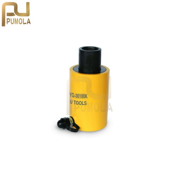 

hydraulic tools 20 ton single acting hollow plunger design stainless steel cylinder