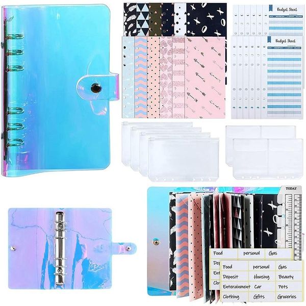 

gift wrap 34pcs budget organizer binder cash envelope system,they are great for storage cash,coins,checks,receipts