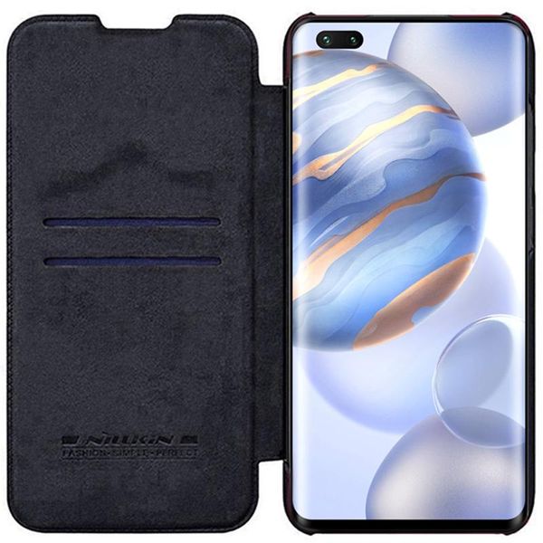 

for huawei honor 30 pro case nillkin vintage genuine leather flip smart wake up wallet cover bag cell phone cases