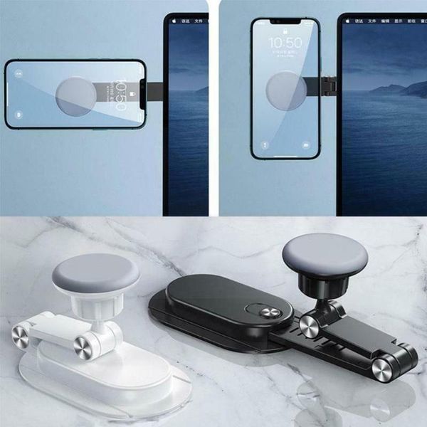 

cell phone mounts & holders mobile holder, retractable storage, horizontal sticking vertical holder dual-use and tape interactive dual-scree