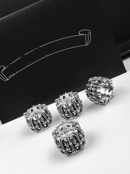 

design jewelry 021 new jewelry cross croquet ring 925 men and women, Silver