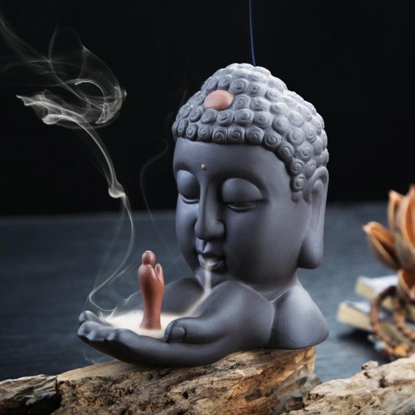 

1pc shape censer tea ceremony ornament adornment (grey) fragrance lamps