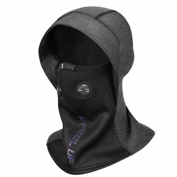 

Warm Balaclava Face Mask Headgear Waterproof Windproof Winter Outdoor Riding Ski Sports MM07, Black