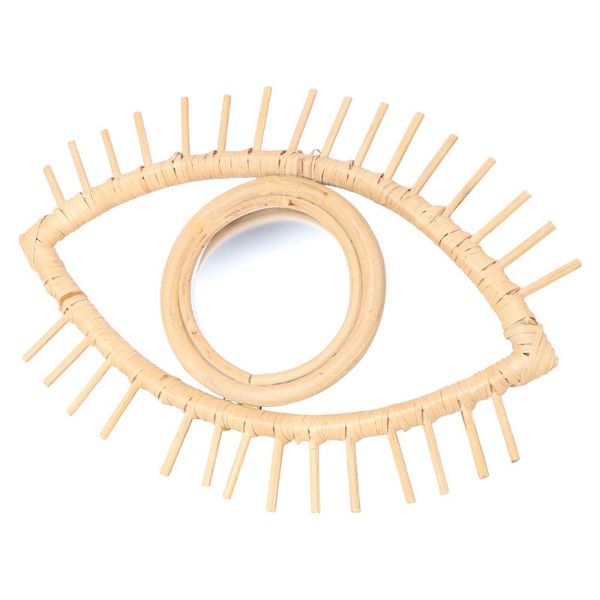 

mirrors 1pc creative woven style mirror household wall decor