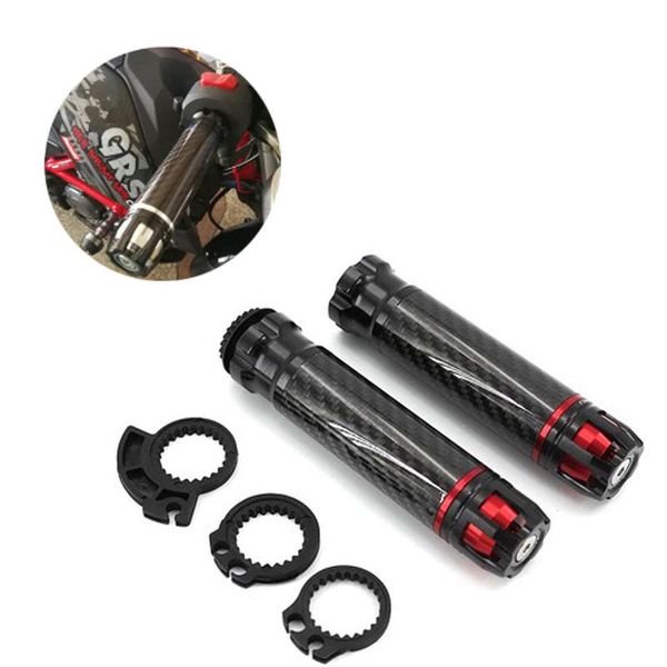 

handlebars universal motorcycle carbon fiber aluminum handle bar grip protector handlebar for handlebar7/8'' 22mm