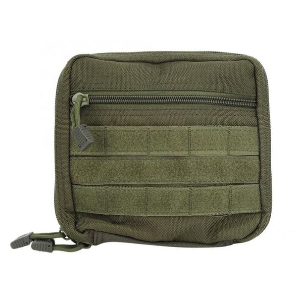 

outdoor gadgets multifunctional nylon emergency bag escape zipper package green supplies storage pouch