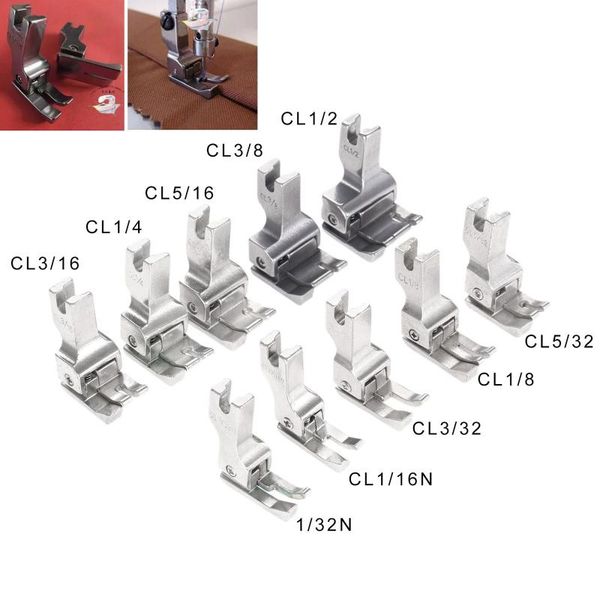 

sewing notions & tools steel lockstitch/household machine presser foot high and low for juki ddl-5550 industrial single needle machines, Black