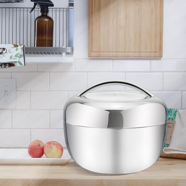 

dinnerware sets sanqia 1.0l apple shape thermal insulation stainless steel lunch box bento container storage tiffin set