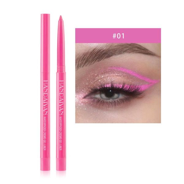

eyeliner 20 colors neon matte pencil waterproof colorful blue green yellow white eye liner pen women makeup eyes cosmetics