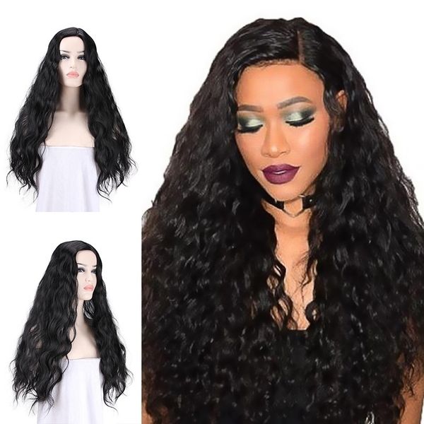 

filament rain black million rose net fluffy corn perm female wig