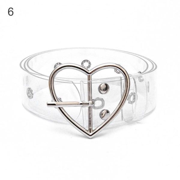 

belts waistband transparent unfading women adjustable square circle shaped buckle for school wholesale, Black;brown