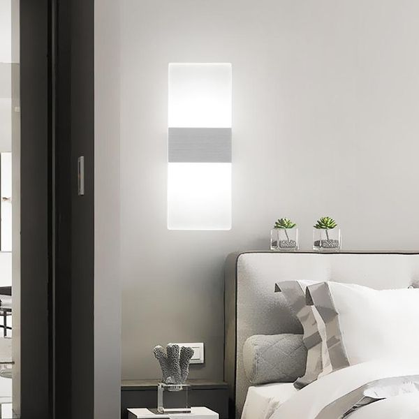 

modern led wall lamp nordic minimalist sconces lighting living bedroom bedside fixture dining bar restaurant indoor decor lights