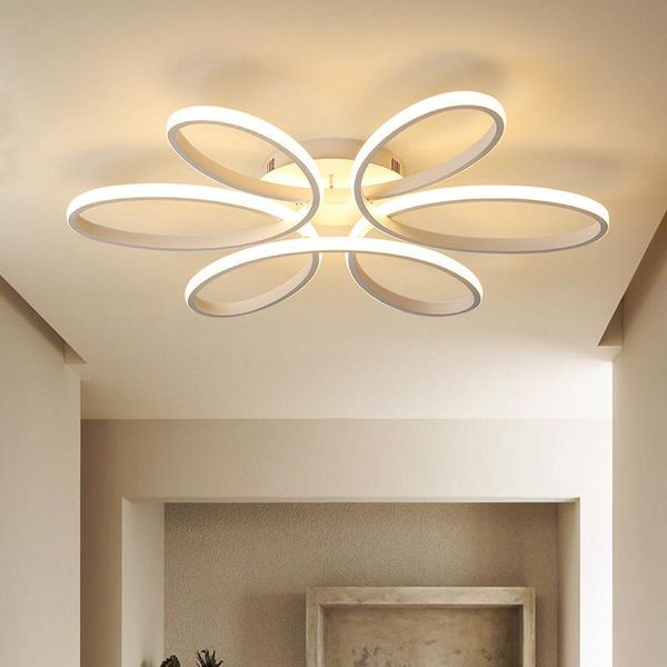 

ceiling lights postmodern simple bedroom lamp nordic atmospheric living room creative roof suction romantic warm lighting