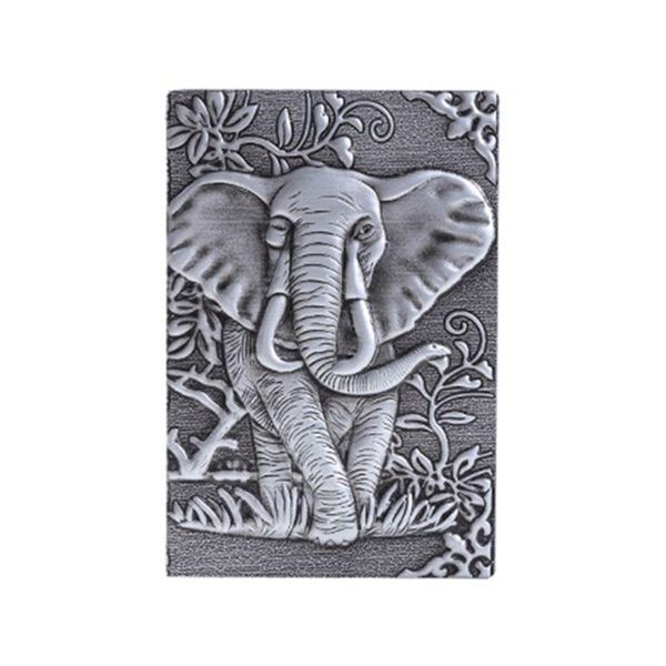 

elephant embossed notebook journal notepad travel diary planner business school office supplies w8ed notepads, Purple;pink