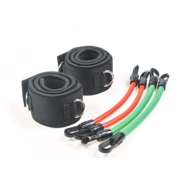 

fitness resistance bands set elastic sport leg training adjustable band expander