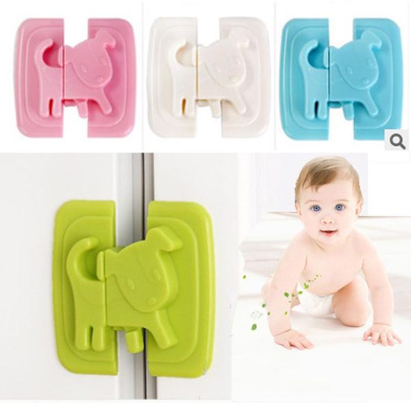 

creative baby safety lock door toilet cabinet refrigerator cupboard locks protection child prevent clamp hand carriers, slings & backpacks