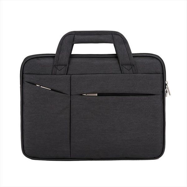 

16in men simple briefcase oxford cloth waterproof wear resistant lapbag wt drop high quality