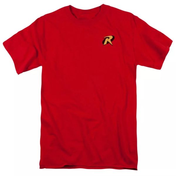 

batman robin logo t-shirt sizes s-3x new, White;black
