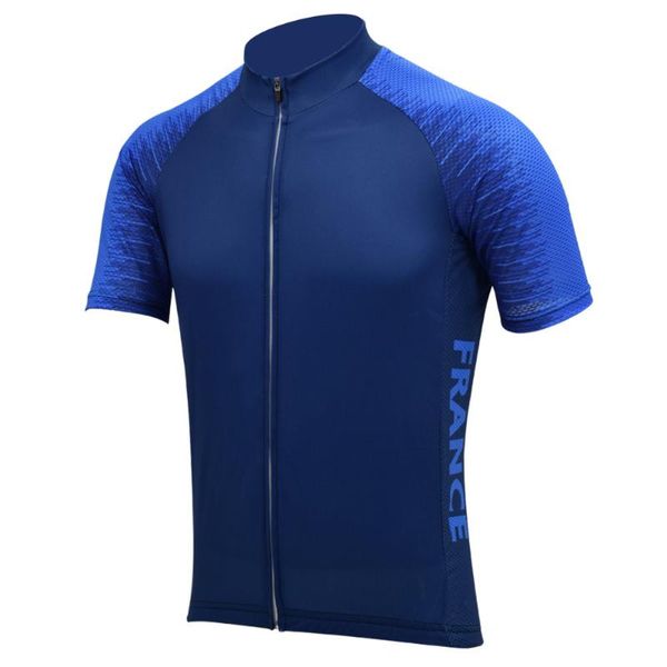 

france cycling jersey men summer short sleeve bike wear esp road clothing maillot racing jackets, Black;red