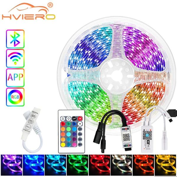 

mini3keys/btooth/wifi24k controller waterproof rgb 5m 10m 15m dc12v 2835 led light strip various power plug combination set strips