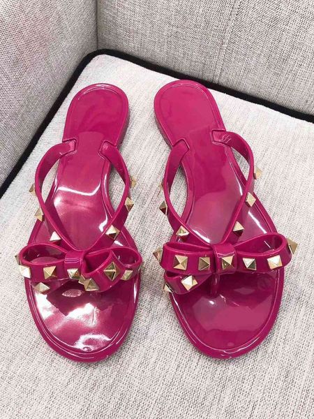 

sandals pvc jelly sandal ,summer beach slippers plus size z82i, Black