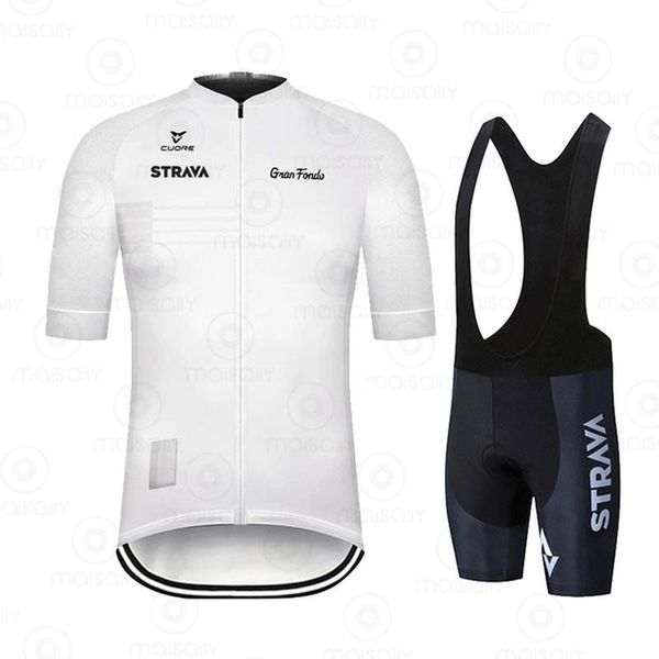 

racing sets strava 2021 cycling suits road bike wear clothing summer men's pro bib shorts mtb bicycle jersey clothes, Black;blue