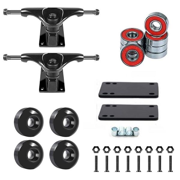 

-skateboard truck wheel set-52mm soft skateboards wheels bearing,skateboard parts,skateboards hardware,skates boards pads skateboarding