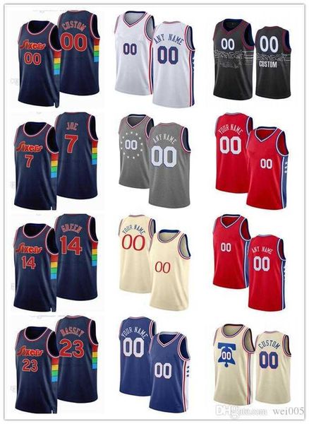 

custom mens womens youth charles 23 bassey danny 14 green isaiah 7 joe andre 2 drummond basketball jerseys, Black;red