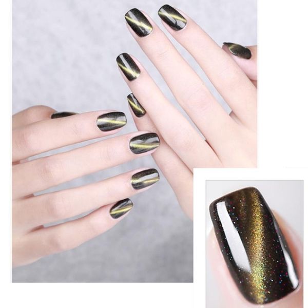 

nail gel q1fb 2pcs star cat's eye glue art and set polish, Red;pink