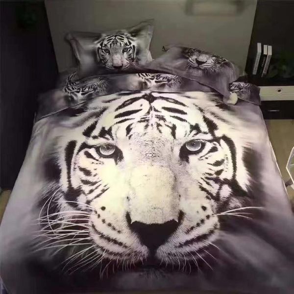 

bedding sets 3d animal printing comforter cotton blends wolf j2