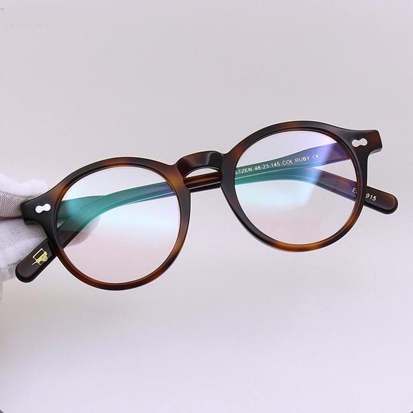 

fashion sunglasses frames 2021 round miltzen myopia glasses frame vintage women optical eyeglasses est1915, Black
