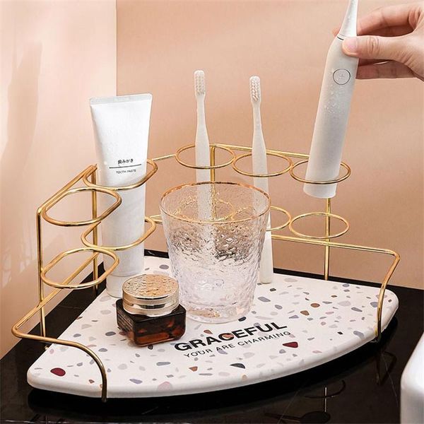 

toothbrush holders baffect bathroom organzier rack holder counterstorage shelf for electric nordic accessories