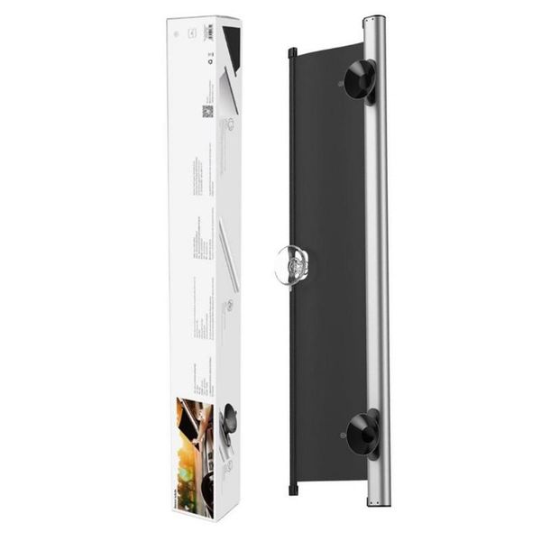 

car sunshade retractable windshield window shade front sun block visor curtain