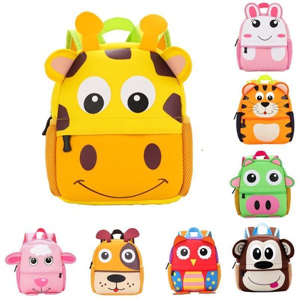 

cute kid toddler school bag backpack kindergarten children girls boys schoolbag 3d cartoon animal