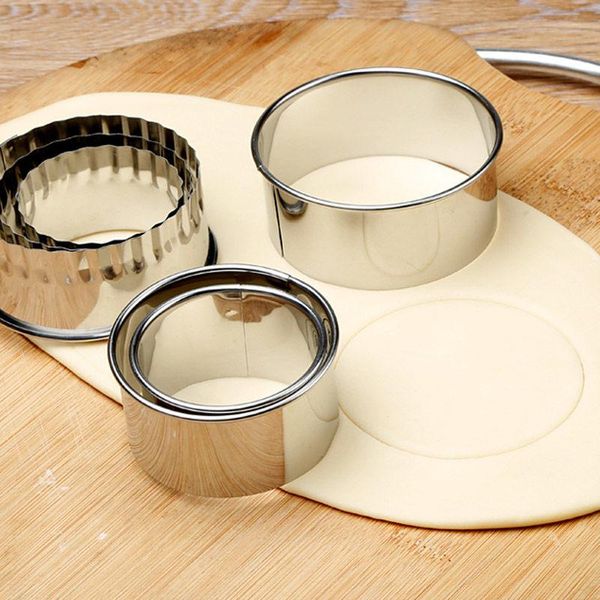 

stainless steel cutter dumplings mould kitchen maker dumpling skin device dough press pancake tools baking & pastry