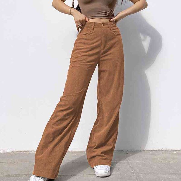 

casual baggy trousers jean femme spring fashion jeans women pants solid mid waisted wide leg pants straight, Blue